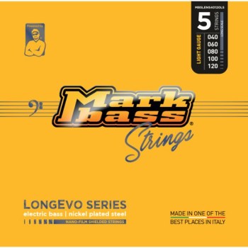 Markbass Longevo Series Strings 5s 40-120 Nickel Plated Steel купить