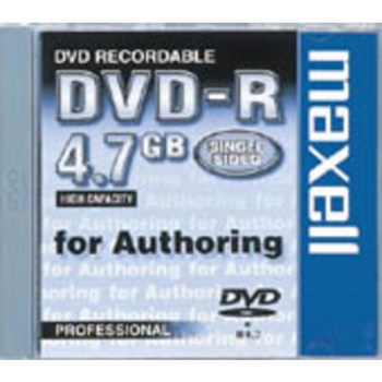 Maxell Rec.DVD-R 4,7 GB Authoring / Single Sided DVD купить