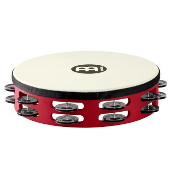 Meinl Touring Tambourine TAH2BK-R-TF Double Row, Steel, Red #R купить