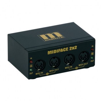 Miditech MIDIFACE 2x2 USB MIDI Interfac e купить