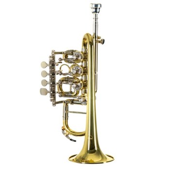 Monzani MZPT-620L High Bb-Trumpet Brass/Nickel, Lacquered купить