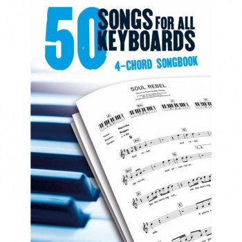 Music Sales 50 Songs For All Keyboards In Only 4 Chords купить