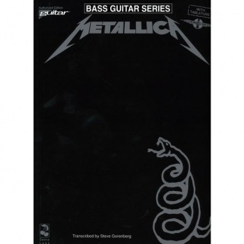 Music Sales Metallica - Black Album BASS Bass TAB купить