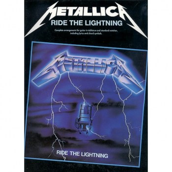 Music Sales Metallica - Ride The Lightning TAB купить