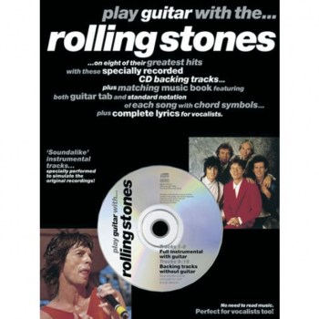 Music Sales PGW Rolling Stones TAB and Playalong CD купить
