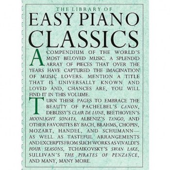 Music Sales The Library Of Easy Piano Classics купить