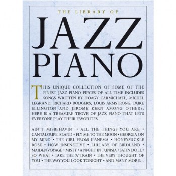 Music Sales The Library Of Jazz Piano купить