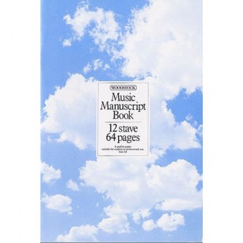 Music Sales Woodstock Music Manuscript Paper: 12 Stave - 64 pages купить