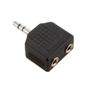 MUSIC STORE Adaptor 2x Stereo Mini Jack Socket - Stereo Mini Jack Plug купить
