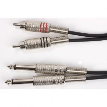 MUSIC STORE RCA-Jack Cable 3m Metal Connectors купить