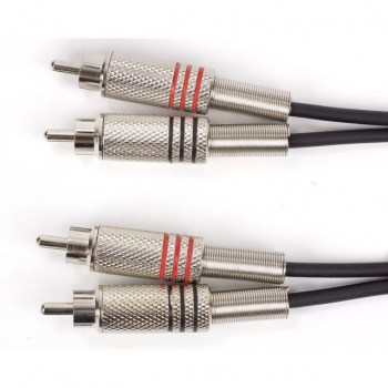 MUSIC STORE Phono RCA Cable 3m Metal Connectors купить