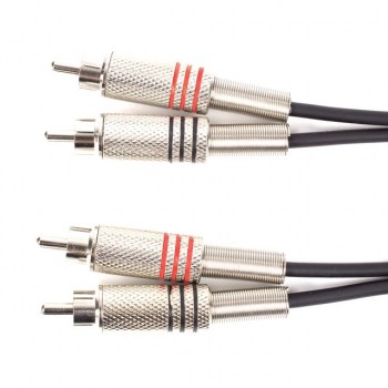 MUSIC STORE Phono RCA Cable 6m Metal Connectors купить