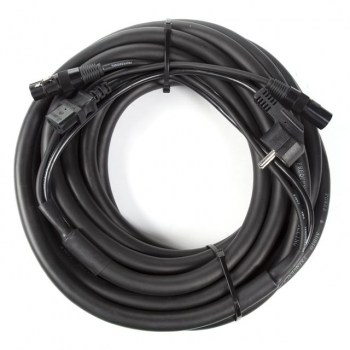 MUSIC STORE MCC-02 power/signal cable 10m Schuko-IEC / XLR-XLR, LIGHT купить