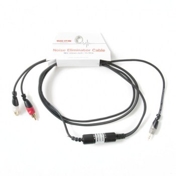 MUSIC STORE NEC 3,5mm/2x Cinch Kabel Noise Eliminator Cable, 2m купить