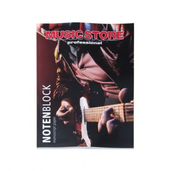 MUSIC STORE Notenblock 80 Seiten, DIN A4 купить