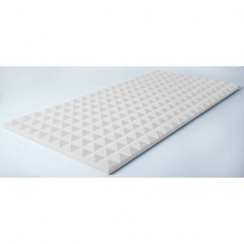 MUSIC STORE Pyramis Acoustic Foam 30 white 100x50cm,3cm,Basotect,adhesive купить