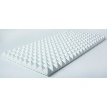 MUSIC STORE Pyramis Acoustic Foam 50 white 100x50cm,5cm,Basotect,adhesive купить
