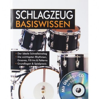 MUSIC STORE Schlagzeug Basiswissen deutsch, Lehrbuch und CD купить