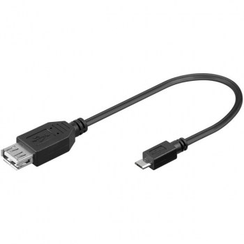 MUSIC STORE USB OTG Adapter 0,2m A-Buchse > Micro B-Stecker купить