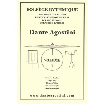 Musicom Solfoge Rhythmique 1, Schlagz. Dante Agostini (Notenlehre) купить
