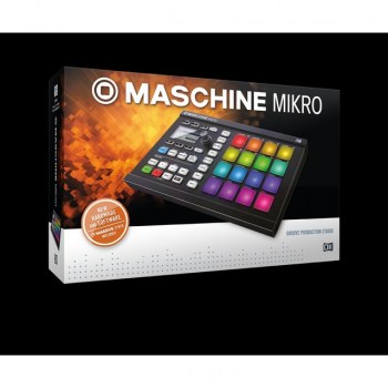 Native Instruments Maschine Mikro MKII Software Instrument Controller, Black купить