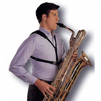 Neotech Soft Harness - Cross-Strap Saxophone, Black, 33-44.4cm купить