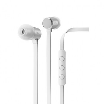 Nocs NS500 w{Mic (android) white  in Ear Monitors, white-silver купить