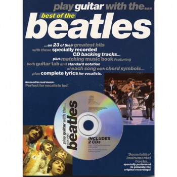 Novello Play Guitar With - The Beatles TAB and CD купить