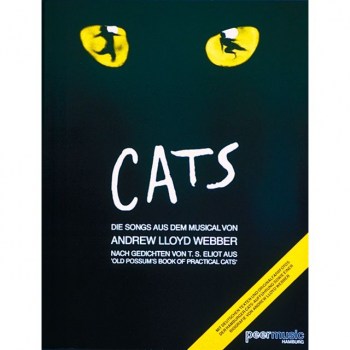 Peer Musikverlag Cats,  mit deutschen Texten Webber, Klavier/Gesang купить