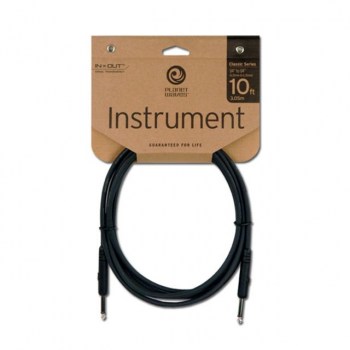 Planet Waves Instrument cable 3 meter PW-CGT-10 Straight купить