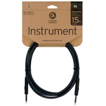 Planet Waves Instrument cable 4,5 meter PW-CGT-15 Straight купить