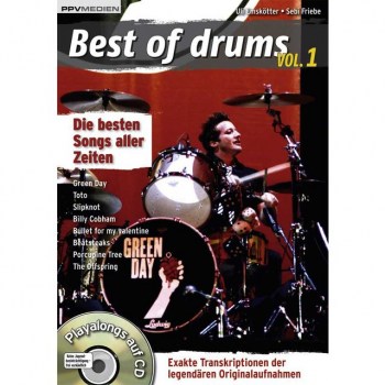 PPV Medien Best of drumheads!! Vol. 1 Playalong und Transkriptionen купить