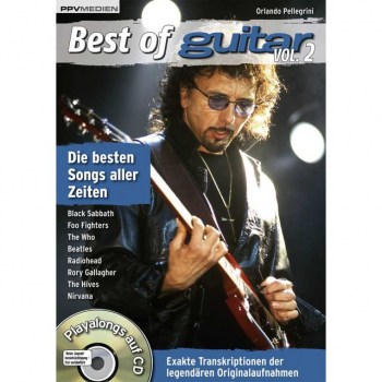 PPV Medien Best of Guitar - Playalongs  2 Buch und CD, Pellegrini купить
