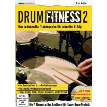 PPV Medien Drum Fitness 2 Frank Mellies, Buch/2DVDs купить