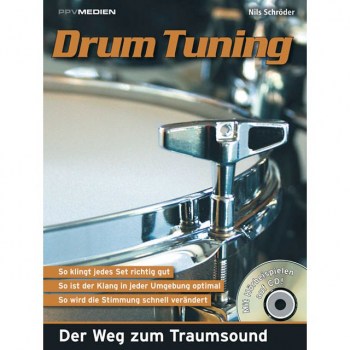 PPV Medien Drum Tuning Schroder, Buch inkl. CD купить