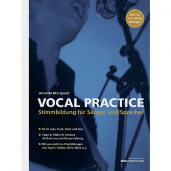 PPV Medien Vocal Practice Annette Marquard, Buch und CD купить