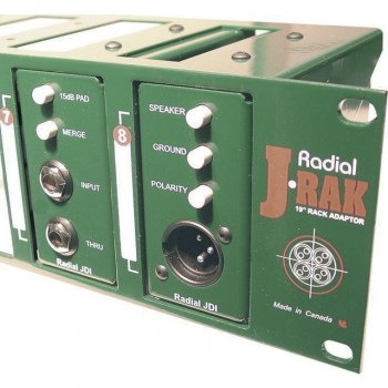 Radial J-Rak 19" Rack Adaptor for 8x Radial Di & Splitter купить