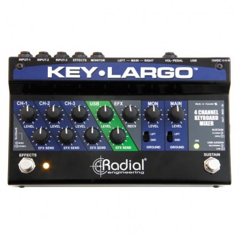 Radial Key-Largo Keyboard Mixer/Perf. Pedal купить