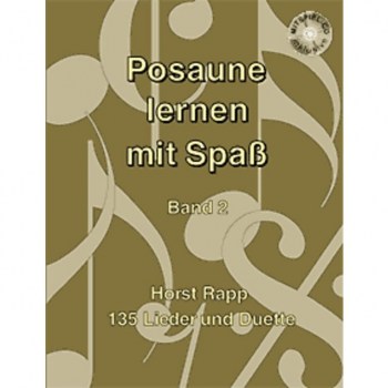 Rapp-Verlag Posaune lernen mit Spao 2 Horst Rapp, Buch/CD купить