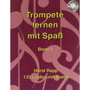 Rapp-Verlag Trompete lernen mit Spao 2 Horst Rapp, Buch/CD купить