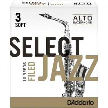 Rico Select Jazz Filed Alto Sax Reeds 3S Box of 10 купить