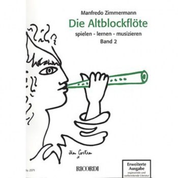 Ricordi Verlag Die Altblockflote 2 Manfredo Zimmermann, Buch/CD купить