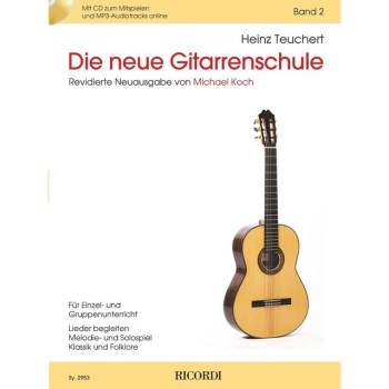 Ricordi Verlag Die neue Gitarrenschule 2 купить
