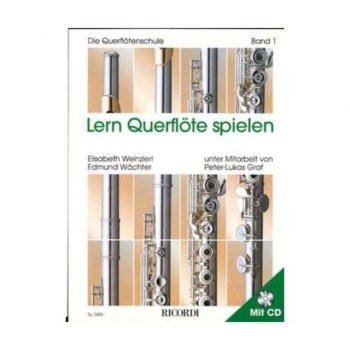 Ricordi Verlag Lern Querflote spielen 1 Weinzierl/Wochter, Schule/CD купить