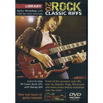Roadrock International Lick library - Class Riffs Learn to play (Guitar), DVD купить