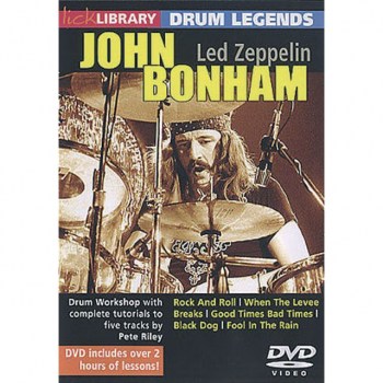 Roadrock International Lick Library: Drum Legends - John Bonham DVD купить