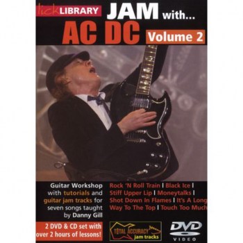 Roadrock International Lick Library: Jam With AC/DC 2 DVD, CD купить