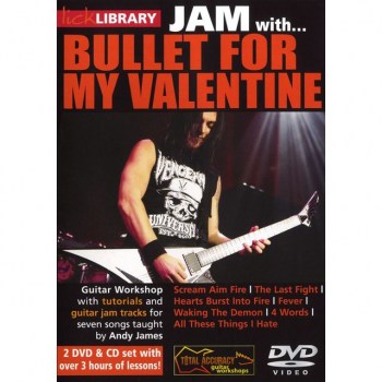 Roadrock International Lick Library: Jam With Bullet For My Valentine DVD, CD купить