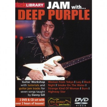 Roadrock International Lick Library: Jam With Deep Purple DVD, CD купить