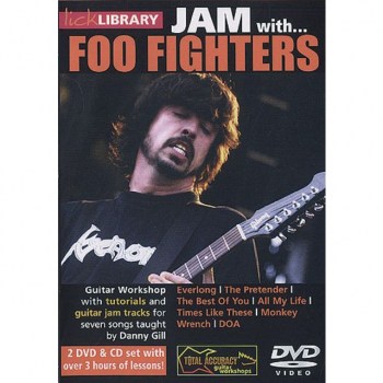 Roadrock International Lick Library: Jam With Foo Fighters DVD, CD купить